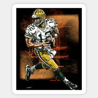 Aaron Rodgers scrambles Sticker